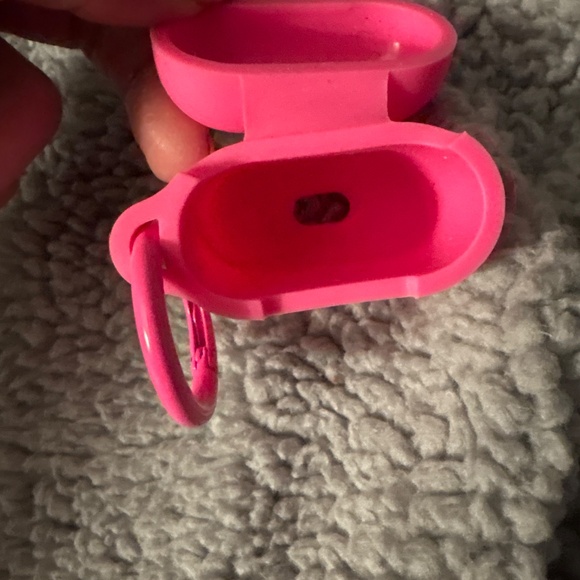 Apple AirPods (1/2 Generation) Recycled Silicone Case with Clip - heyday™ Neon P - Picture 7 of 7